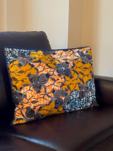 Load image into Gallery viewer, Decorative colourful African Wax pillow
